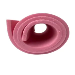 1/2" Pink High Density Sew Foam With Tricot Backing