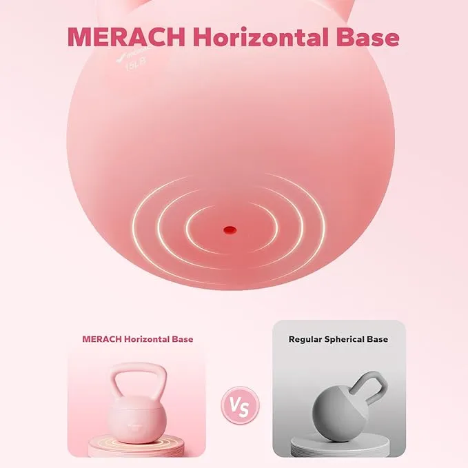 MERACH 2409 Premium Quality Soft Kettlebell for Home Workout & Fitness Training