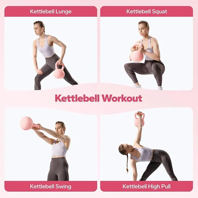 MERACH 2409 Premium Quality Soft Kettlebell for Home Workout & Fitness Training