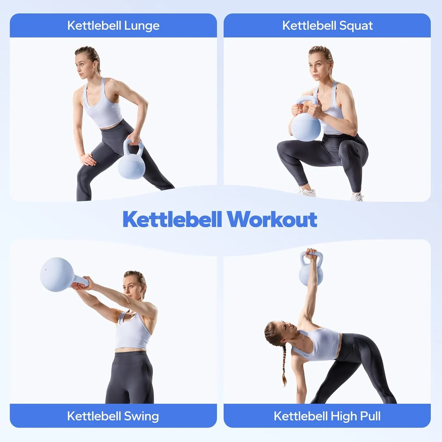 MERACH 2409 Premium Quality Soft Kettlebell for Home Workout & Fitness Training