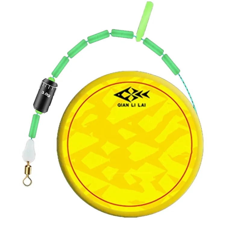 2pcs Outdoor Fishing Anti-tangle Spotted Invisible Line Set with Scale, Size: 7.2m(3.0)