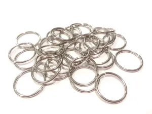 32 Stainless Steel Jump Rings 22mm