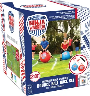 American Ninja Warrior Bounce Ball Race Set