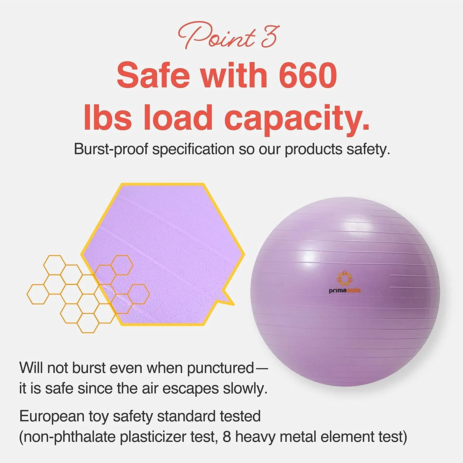 Anti-Burst Pregnancy Yoga Ball