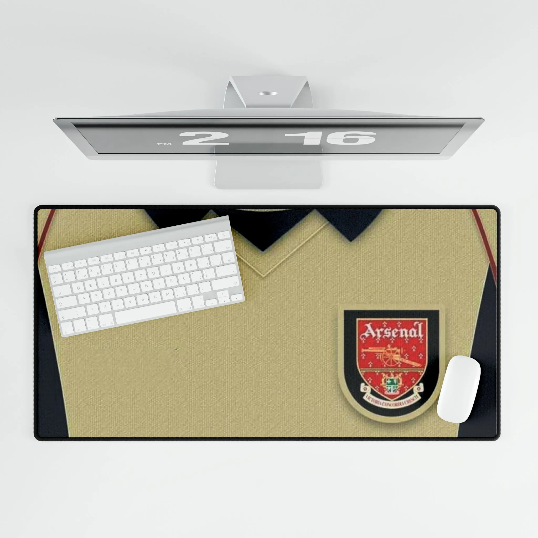 Arsenal Retro Away Kit - Desk Mat