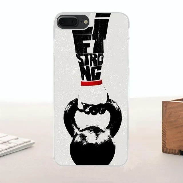 Bixedx I Love Kettle Bells Kettlebells Fitness For Huawei G7 G8 Honor 5A 5C 5X 6 6X 7 8 V8 Mate 8 9 P7 P8 P9 P10 Lite Plus
