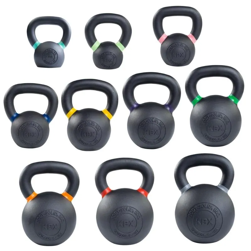 Body-Solid Premium Training Kettlebell Sets KBXS