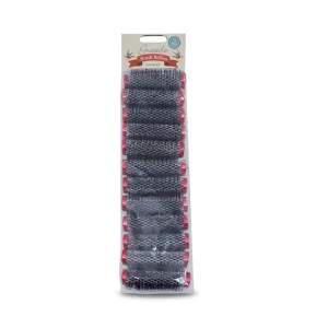 Grace 18mm Metal Brush Rollers Red