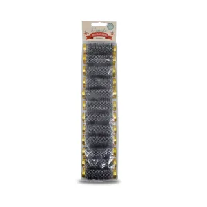 Grace 21mm Metal Brush Rollers Gold