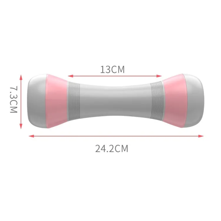 Ladies Home Adjustable Weight Fitness Dumbbells Arm Muscle Shaper, Weight: 2kg（Pink）