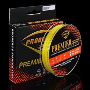 PROBEROS 8 Edited 100M Majestic Horse Fish Line, Line number: 13.0 / 120LB(Yellow)