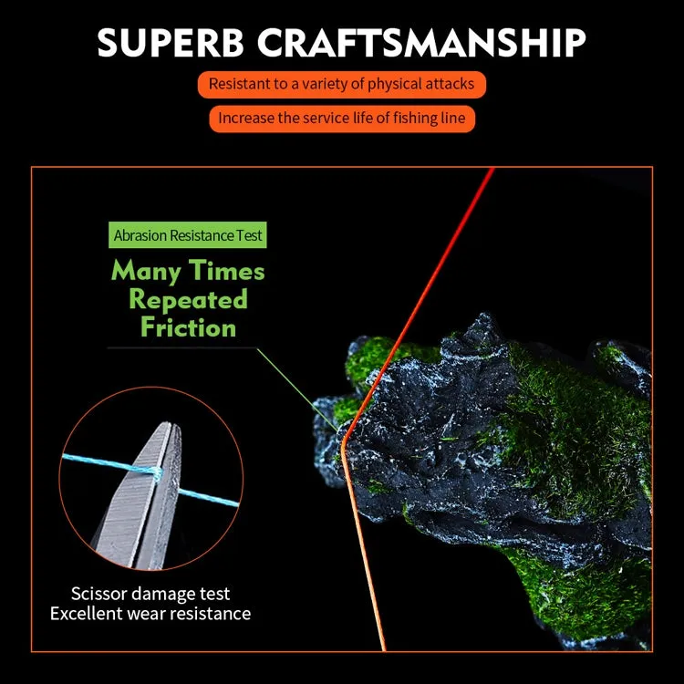 PROBEROS 8 Edited 100M Majestic Horse Fish Line, Line number: 2.0 / 30LB(Grey)