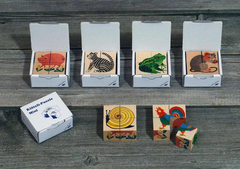 Spiel im Karton, Tiere