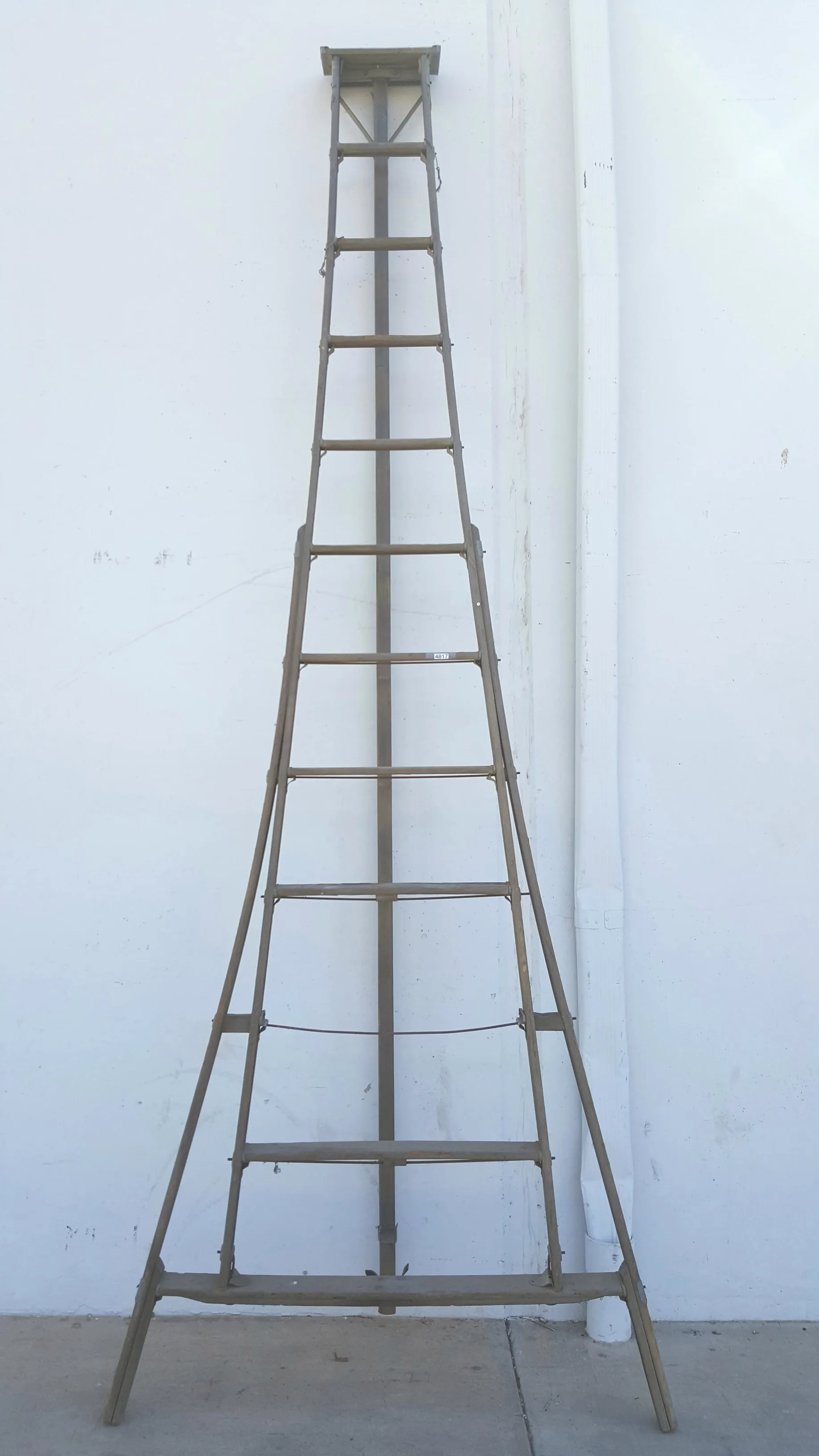 Tall Wooden Ladder