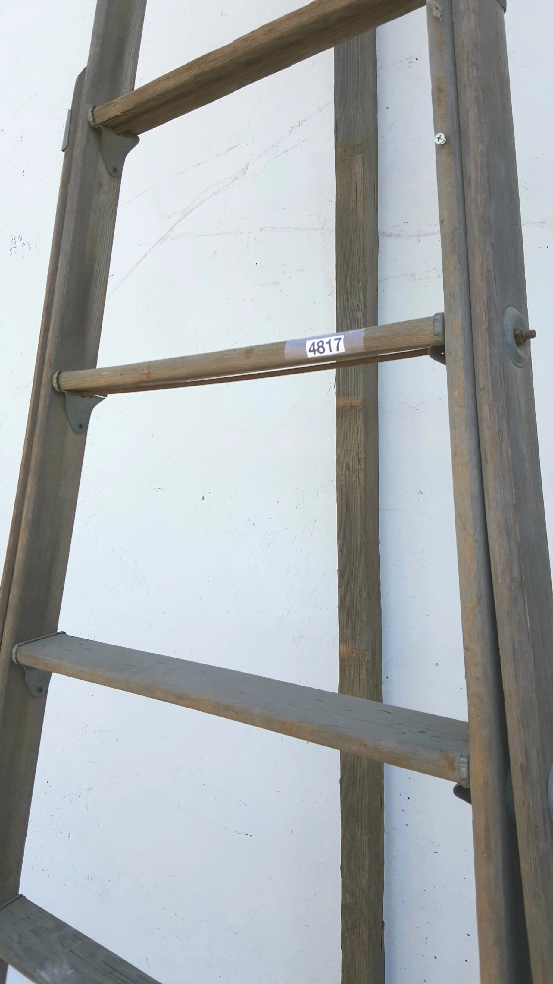 Tall Wooden Ladder