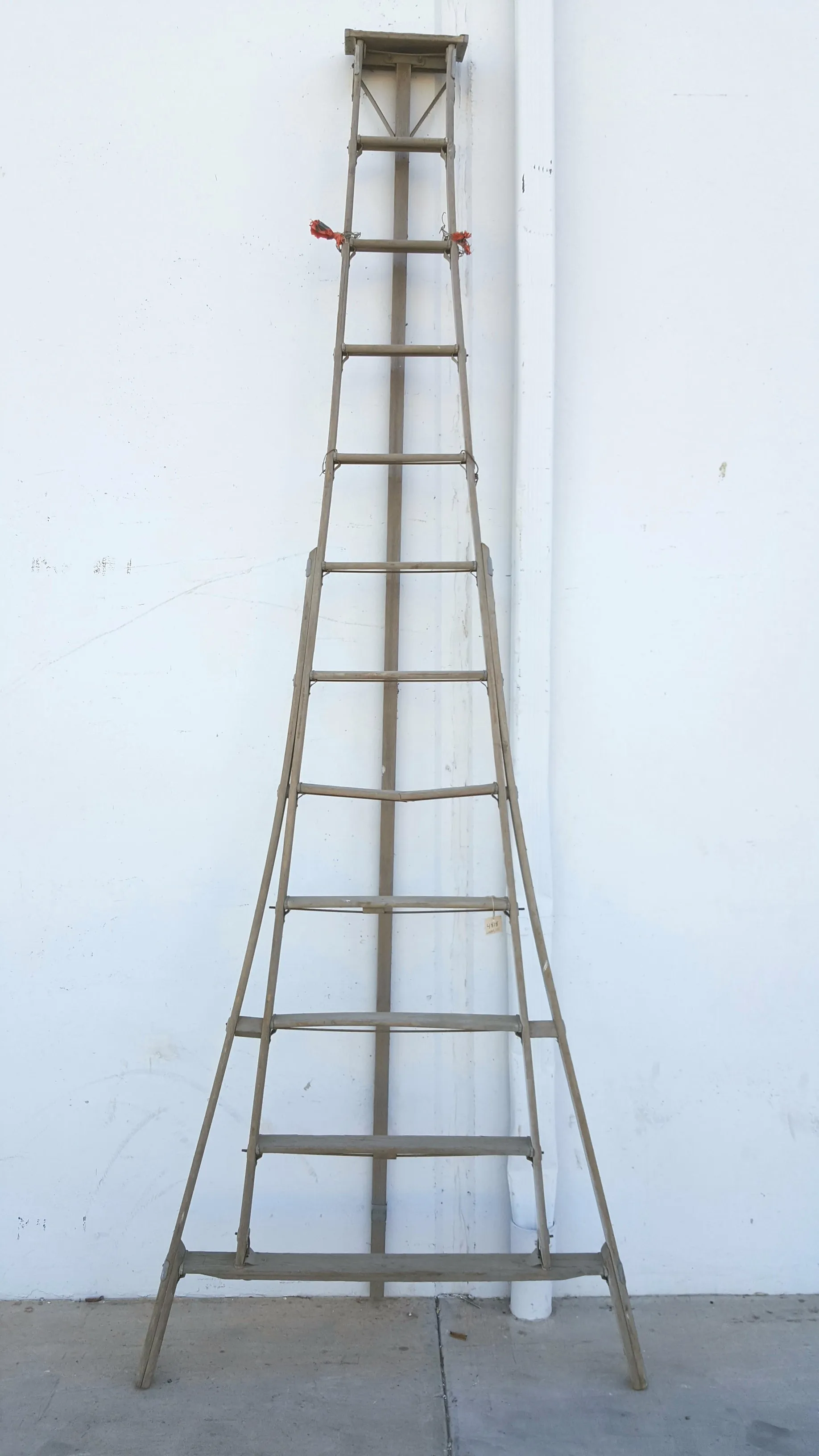 Tall Wooden Orchard Ladder