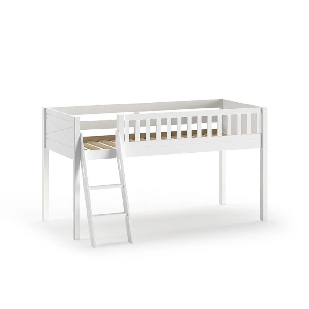 Vipack Scott Loft Bed 115cm(H) With Ladder