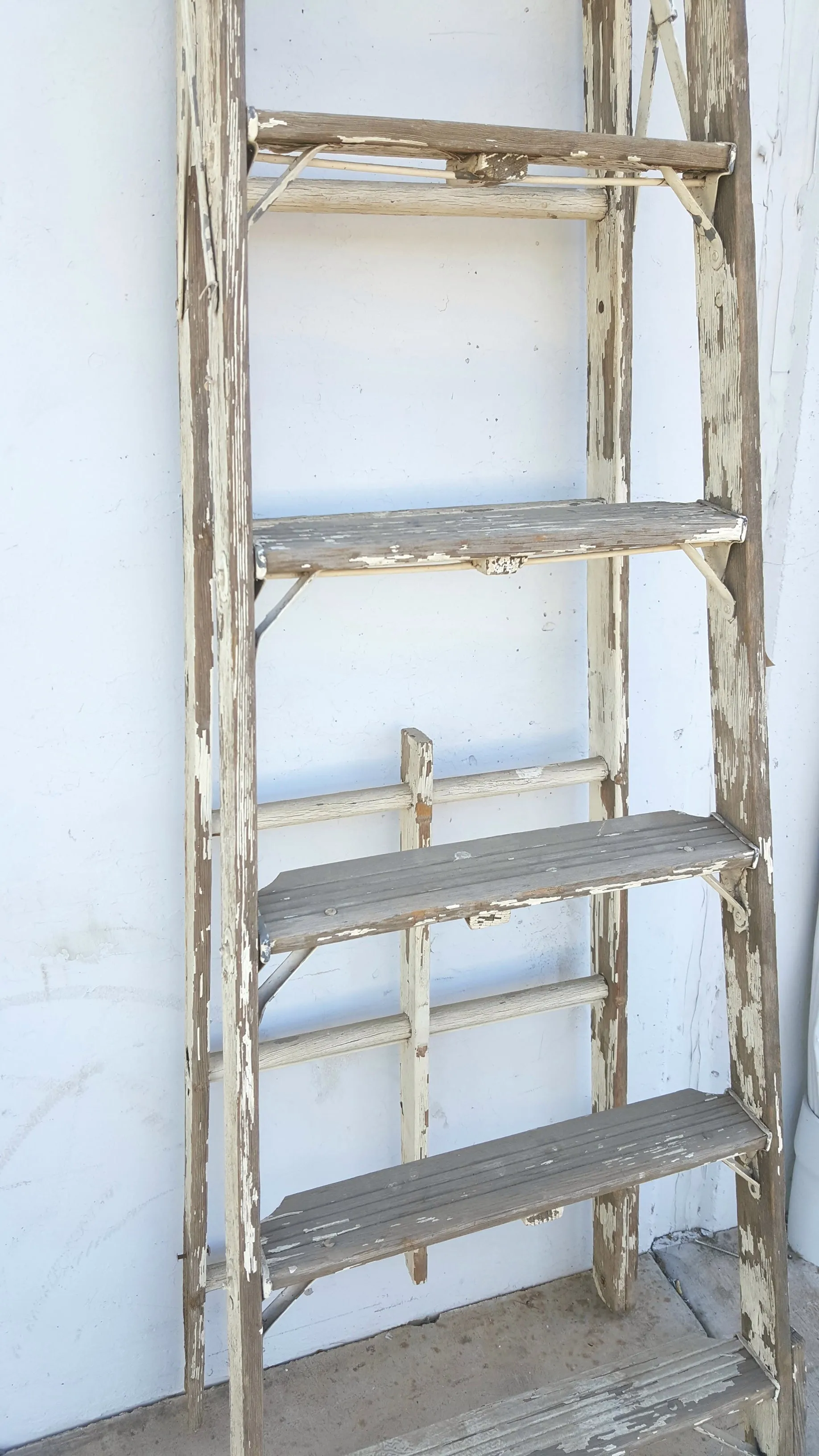 White Wooden Ladder